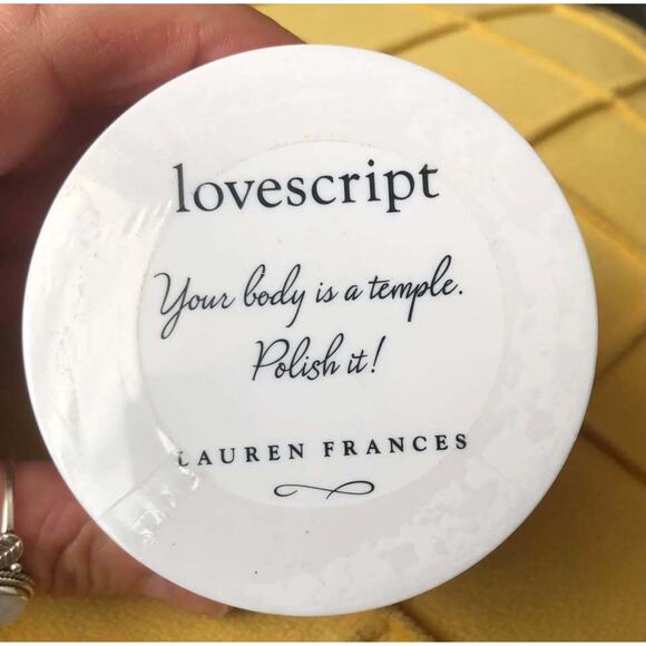 NEW Lovescript Lauren Frances Sugar Plum Body Polish 4 oz / 113 g Sealed - Picture 2 of 3
